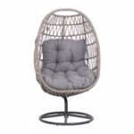 Puhketool CASSIA pöörlev 85x85xH151cm, hall - Pilt 2