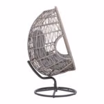 Puhketool CASSIA pöörlev 85x85xH151cm, hall - Pilt 3