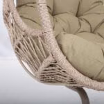 Puhketool CASSIA pöörlev 85x85xH151cm, beež - Pilt 6