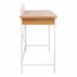 Kirjutuslaud FERDIE 120x48xH88cm, saar/valge - Pilt 3