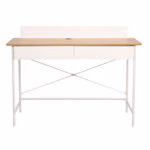 Kirjutuslaud FERDIE 120x48xH88cm, saar/valge - Pilt 4