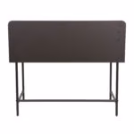 Kirjutuslaud HARPER 100x49,5xH85cm, saar/must - Pilt 4