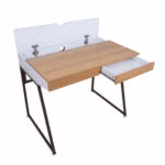 Kirjutuslaud STUDY 90x60xH76cm, tamm - Pilt 4