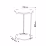 Abilaud HEDVIG D40xH60cm, saar/must - Pilt 3