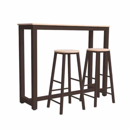 Baarikomplekt SANCIA tamm/pruun