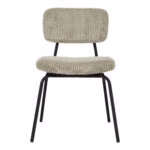 Tool KEIU_46x51xH76cm, helebeež velvet - Pilt 2
