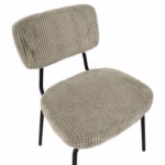 Tool KEIU_46x51xH76cm, helebeež velvet - Pilt 5
