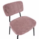 Tool KEIU_46x51xH76cm, vanaroosa velvet - Pilt 5