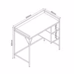 Kirjutuslaud LESTER 93x48xH82cm, melamiin - Pilt 5