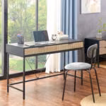 Kirjutuslaud HELVE 120x48xH76cm, melamiin - Pilt 3