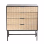 Kummut HELVE 80x40xH89,5cm, melamiin - Pilt 2