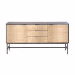 Kummut HELVE 150x40xH75cm, melamiin - Pilt 2