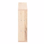 Riiul LESTER 48x10xH36cm, hele melamiin - Pilt 3
