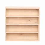 Riiul LESTER 48x10xH47,5cm, hele melamiin - Pilt 2