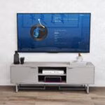 TV laud CLARK 150x40xH50cm, taupe - Pilt 4