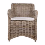 Tugitool KATALINA 62x72xH83cm, naturaaln - Pilt 2