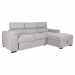 Nurgadiivanvoodi ODELIA PN 248x96/159xH84/99cm, hall - Pilt 2