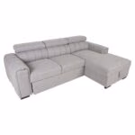 Nurgadiivanvoodi ODELIA PN 248x96/159xH84/99cm, hall - Pilt 3