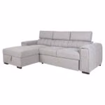 Nurgadiivanvoodi ODELIA VN 248x96/159xH84/99cm, hall - Pilt 2