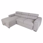 Nurgadiivanvoodi ODELIA VN 248x96/159xH84/99cm, hall - Pilt 3