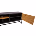 TV-laud AMSTERDAM 160x40xH50cm, tamm/mus - Pilt 7
