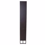 Riiul AMSTERDAM 80x30xH180cm, tamm/must - Pilt 7