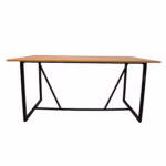 Söögilaud AMSTERDAM_160x90xH75cm, tamm/m - Pilt 4