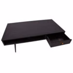 Diivanilaud LUXEMBOURG 115x60xH45cm, must - Pilt 5