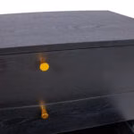 Kummut LUXEMBOURG 80x40xH90cm, must - Pilt 6