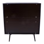 Kummut LUXEMBOURG 80x40xH90cm, must - Pilt 7