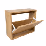 Jalatsikapp AALBORG 49x18xH41,5cm, tamm - Pilt 2