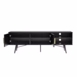 TV-laud PIXAR_150x40xH50cm, must - Pilt 3