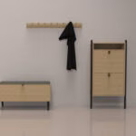 Seinanagi AALBORG 100x2,3xH8,3cm, tamm - Pilt 4