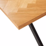 Söögilaud ROWAN 200x90xH75cm, kalasaba t - Pilt 5