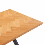 Söögilaud ROWAN 200x90xH75cm, kalasaba t - Pilt 7