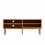 TV-laud LINE 120x40xH50cm, tammedekoorig - Pilt 4