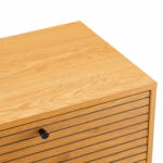 TV-laud LINE 120x40xH50cm, tammedekoorig - Pilt 6