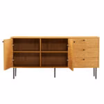 Kummut LINE 150x40xH74cm, tammedekooriga - Pilt 4