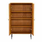 Kapp LINE 80x40xH130cm, tammedekooriga melamiin - Pilt 4