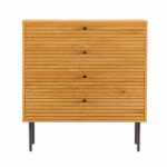 Kummut LINE 80x40xH85cm, tammedekooriga - Pilt 3