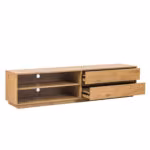 TV-laud SACHA 180x40xH43cm, tammedekoori - Pilt 3