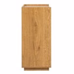 Kummut SACHA 75x40xH89cm, tammedekooriga melamiin - Pilt 4