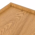 Kummut SACHA 75x40xH89cm, tammedekooriga melamiin - Pilt 7