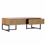 Diivanilaud HAMPTON 120x60xH40cm, tammed - Pilt 2