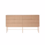 Kummut SEQUENCE_158x40xH83cm, cappuccino - Pilt 2