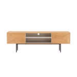 TV-laud NATE_180x40xH58cm, tamm - Pilt 2
