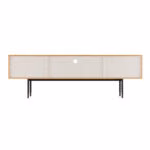 TV-laud NATE_180x40xH58cm, tamm - Pilt 4