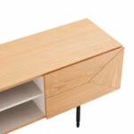 TV-laud NATE_180x40xH58cm, tamm - Pilt 7