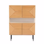 Kummut NATE_100x40xH140cm, tamm - Pilt 2