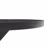 Söögilaud VANCOUVER D120xH75cm, must sui - Pilt 5
